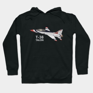 T-38 Talon Jet Trainer Airplane Hoodie